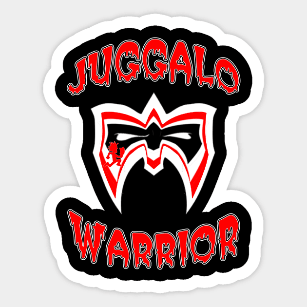 Juggalo Warrior Sticker by Timothy Theory